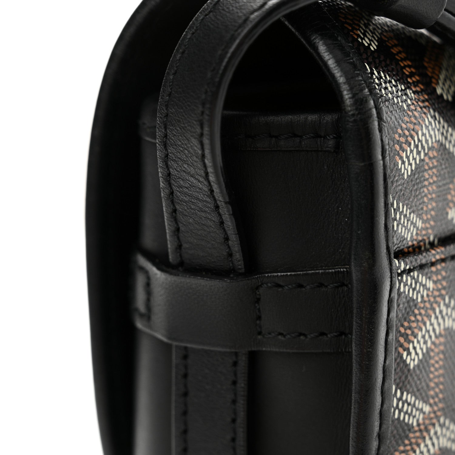 Goyard Goyardine Belvedere PM Messenger Bag Black 13 of 14