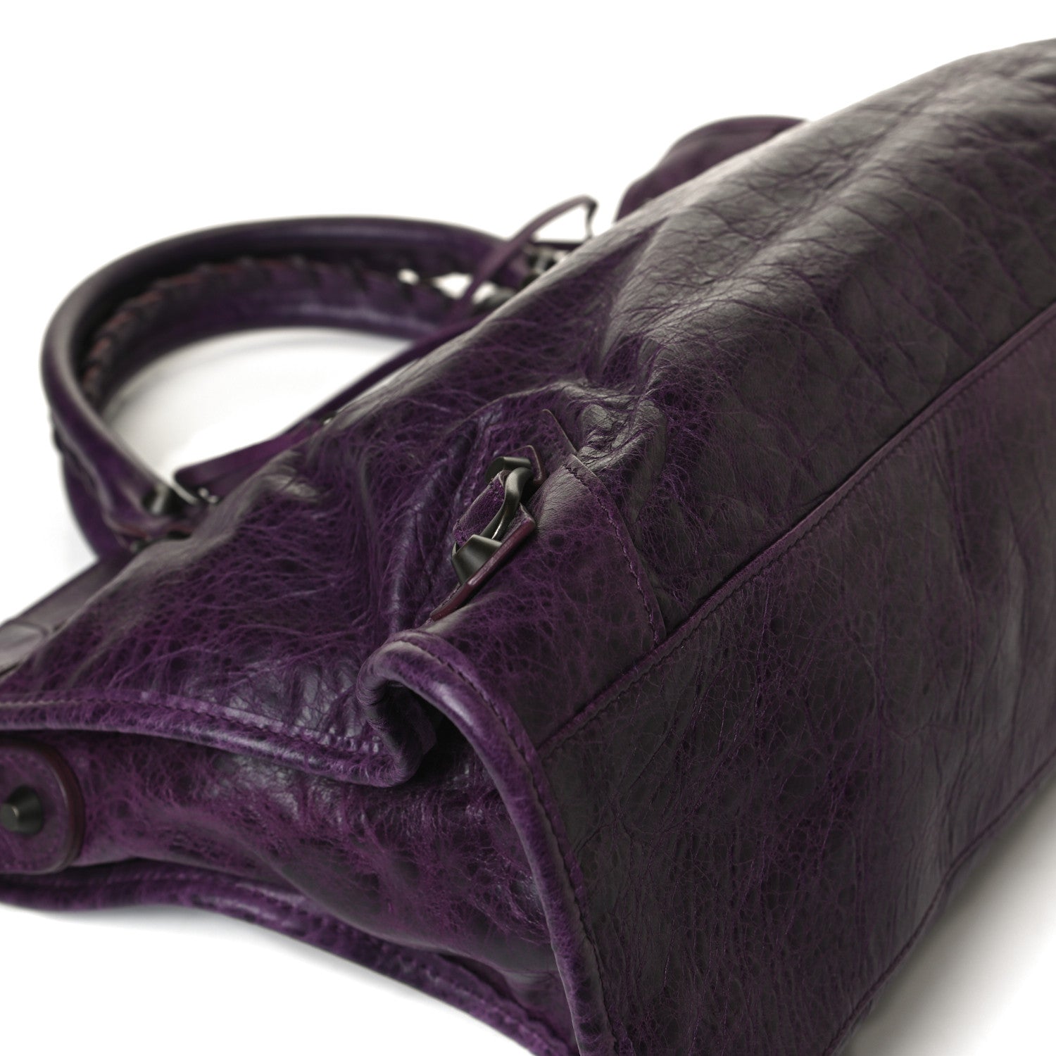 Balenciaga Agneau Classic Hardware City Raisin 12 of 18