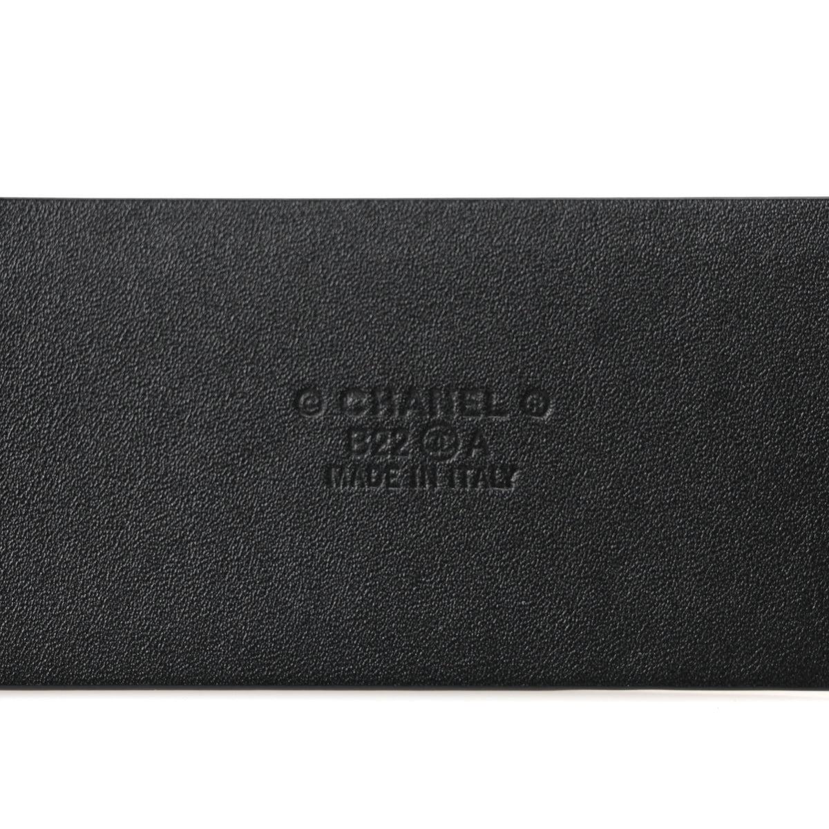Chanel Calfskin CC Chain Belt 80 32 Black 5 of 7