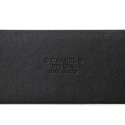 Chanel Calfskin CC Chain Belt 80 32 Black 5 of 7
