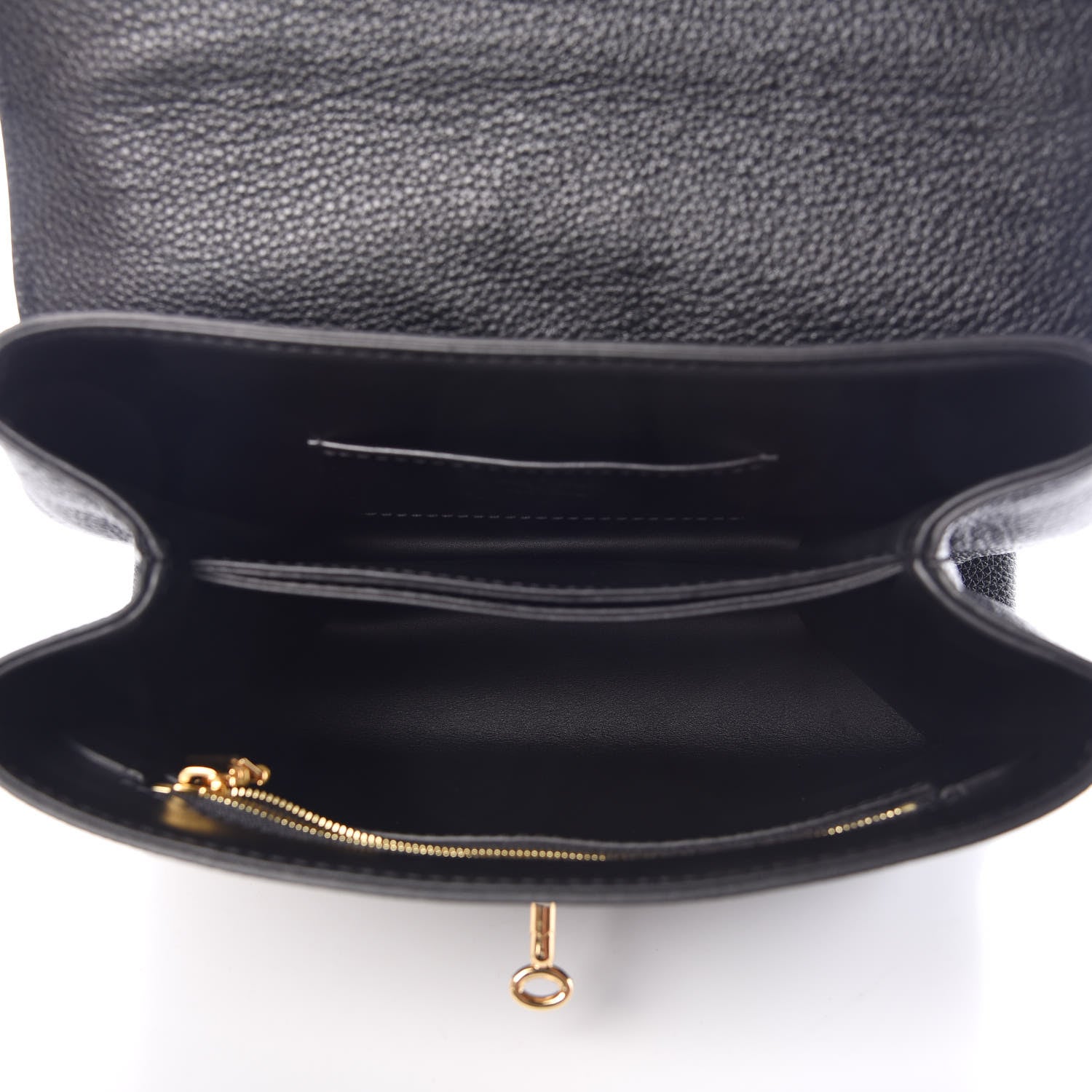 Louis Vuitton Grained Smooth Calfskin Rose Des Vents PM Black 5 of 7