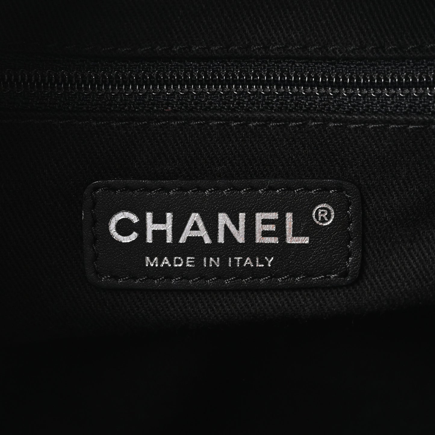 Caviar Quilted Timeless Bowler Black