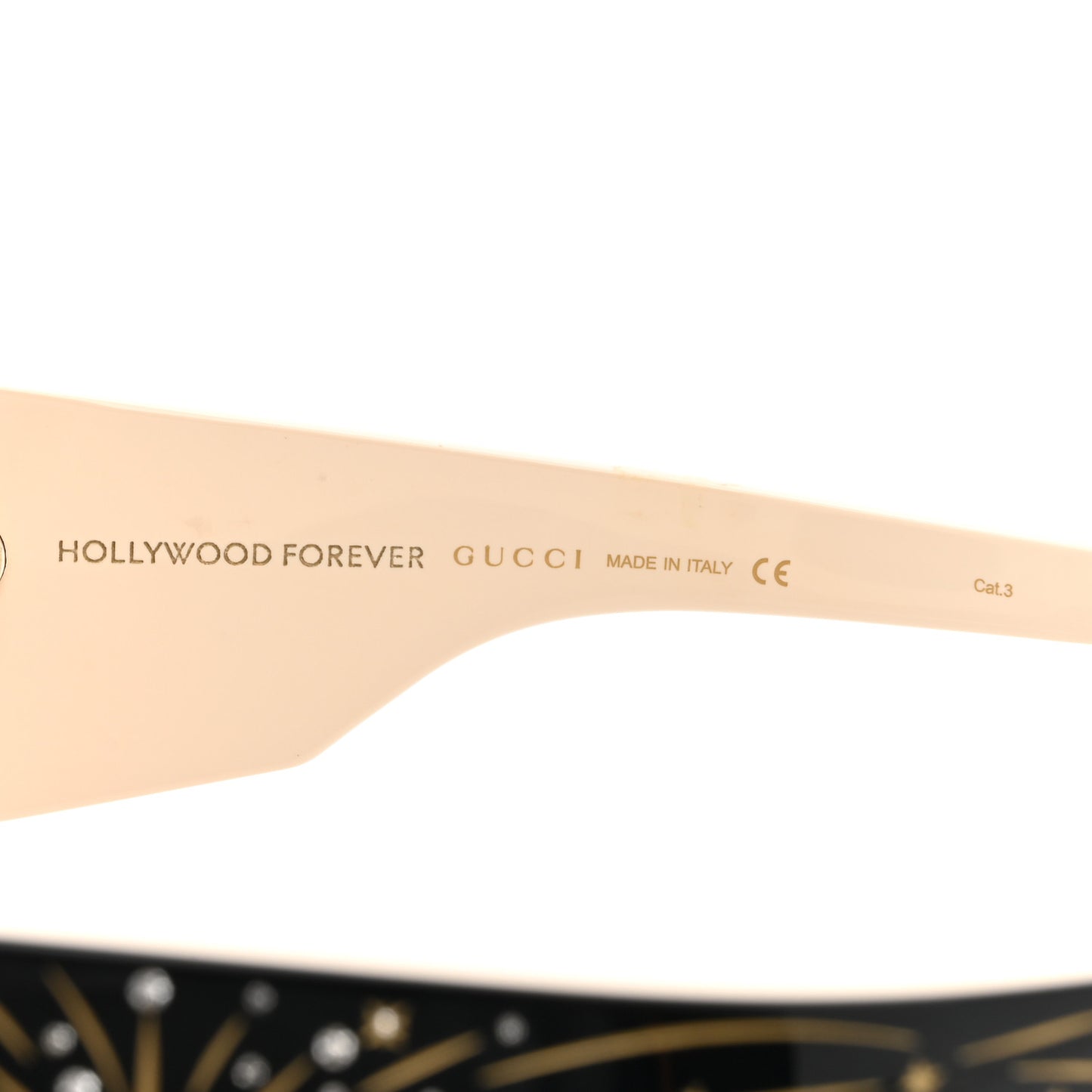 Oversize Hollywood Forever Sunglasses GG1093S Black