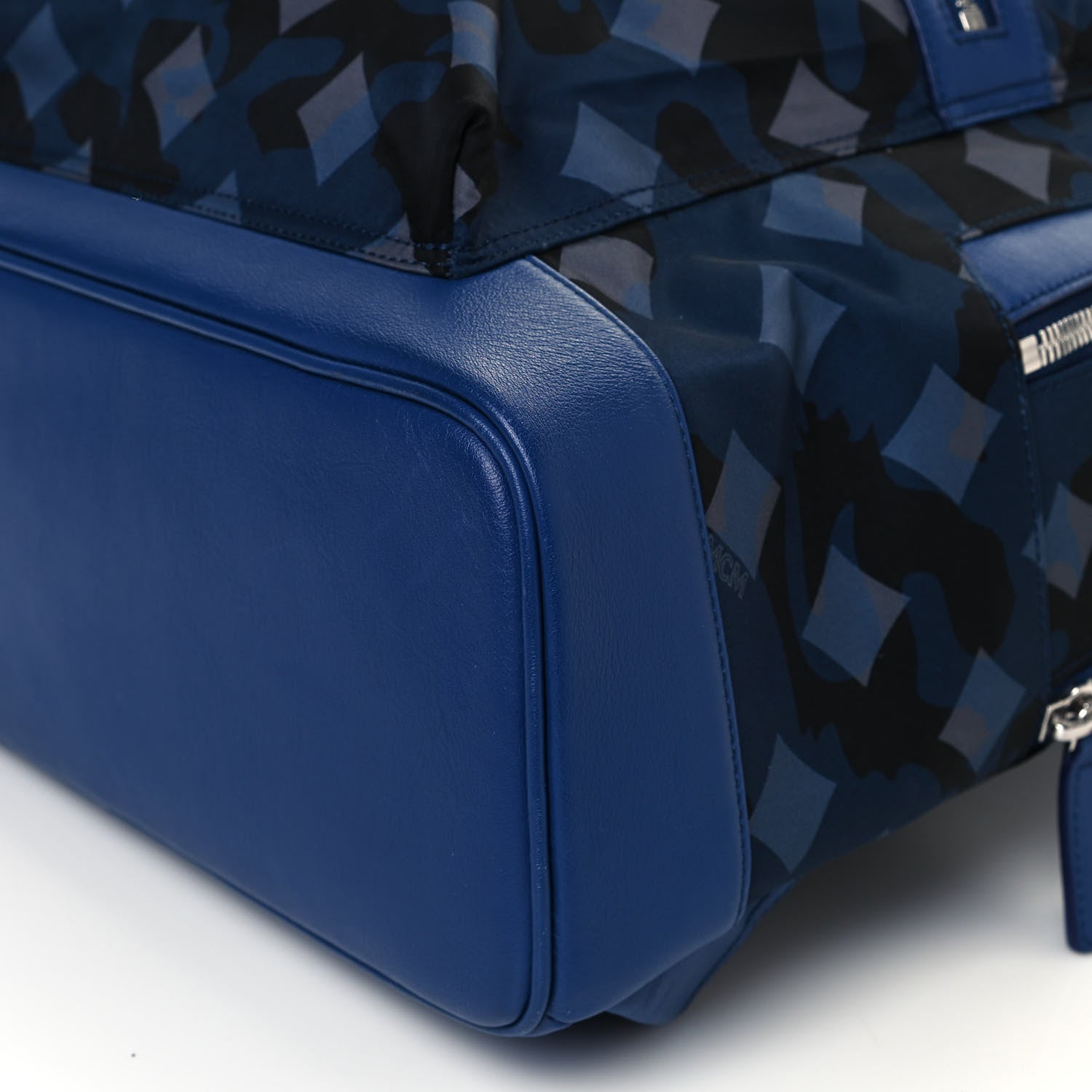 MCM Nylon Camo Dieter Medium Backpack Estate Blue 11 of 13