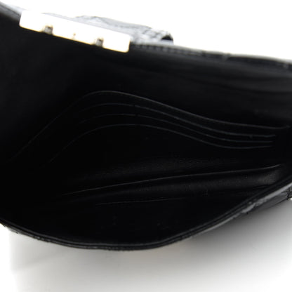 Christian Dior Patent Cannage New Lock Pouch Black 5 of 10
