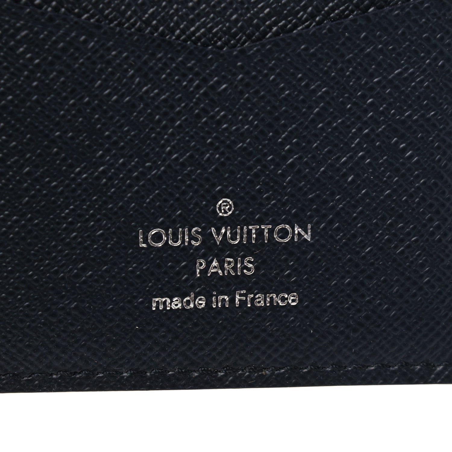 Louis Vuitton Savane Monogram Chapman Rhinoceros Pocket Organizer Encre 6 of 10