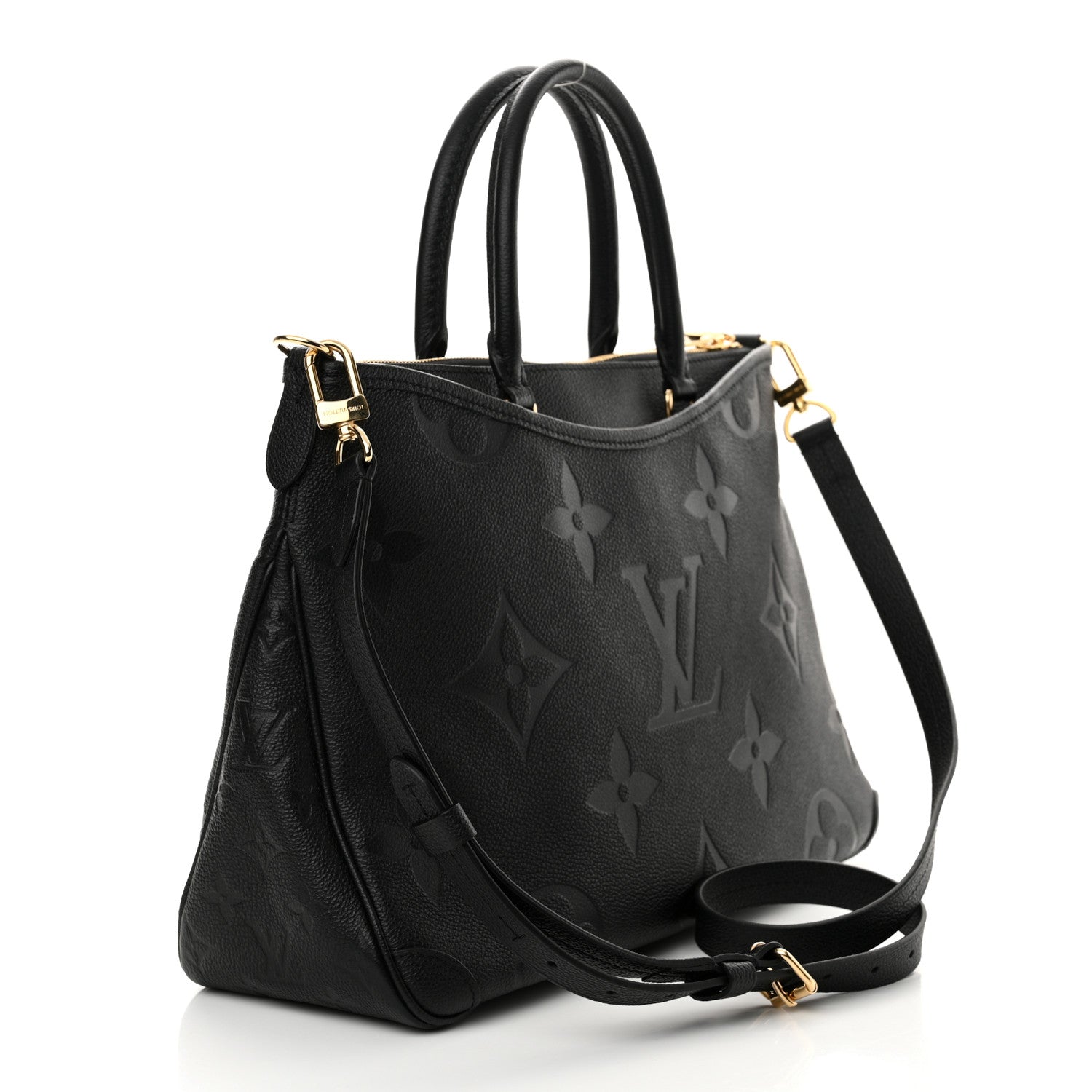 Louis Vuitton Empreinte Monogram Giant Trianon MM Black 3 of 9