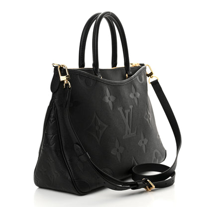 Louis Vuitton Empreinte Monogram Giant Trianon MM Black 3 of 9