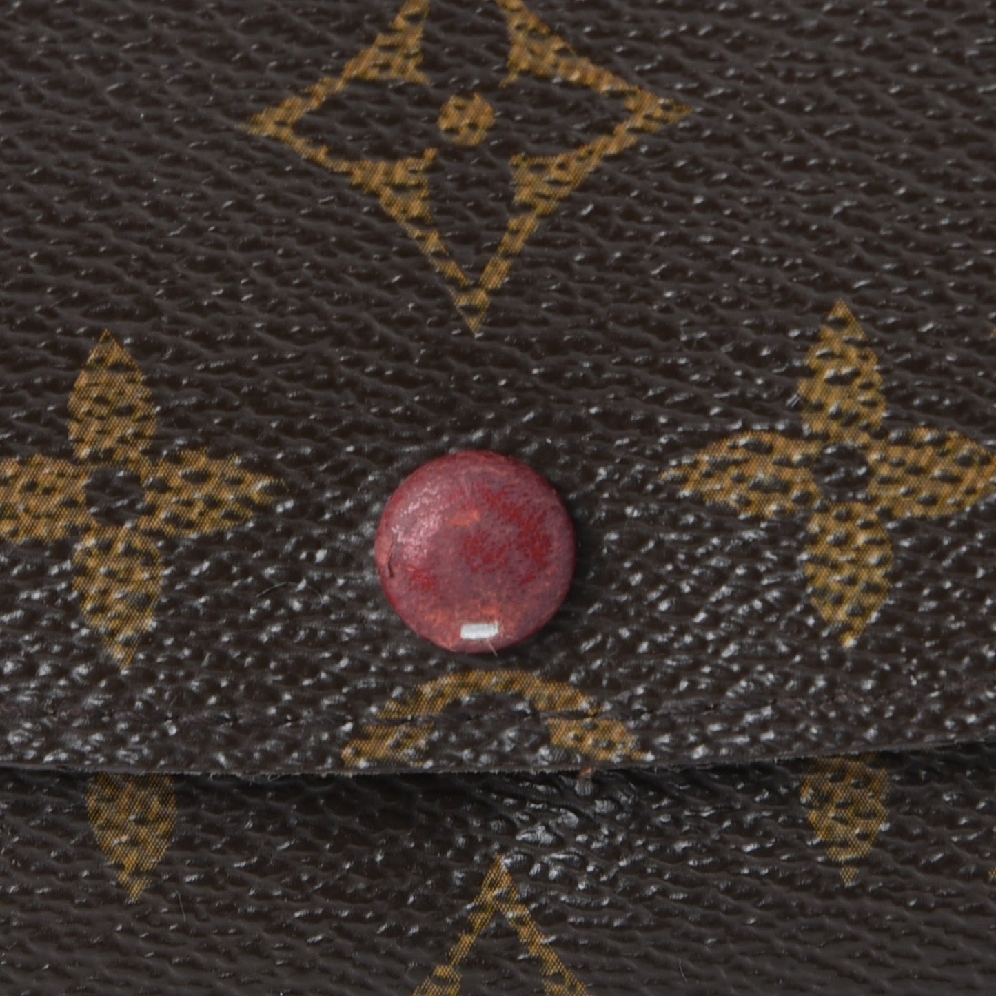Monogram Emilie Wallet Red