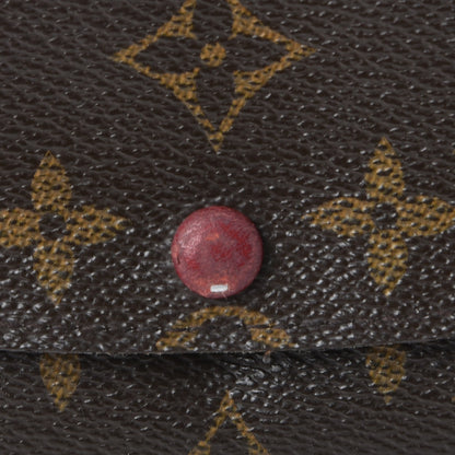 Louis Vuitton Monogram Emilie Wallet Red 8 of 12