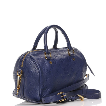 Louis Vuitton Empreinte Speedy Bandouliere 25 Celeste 4 of 9