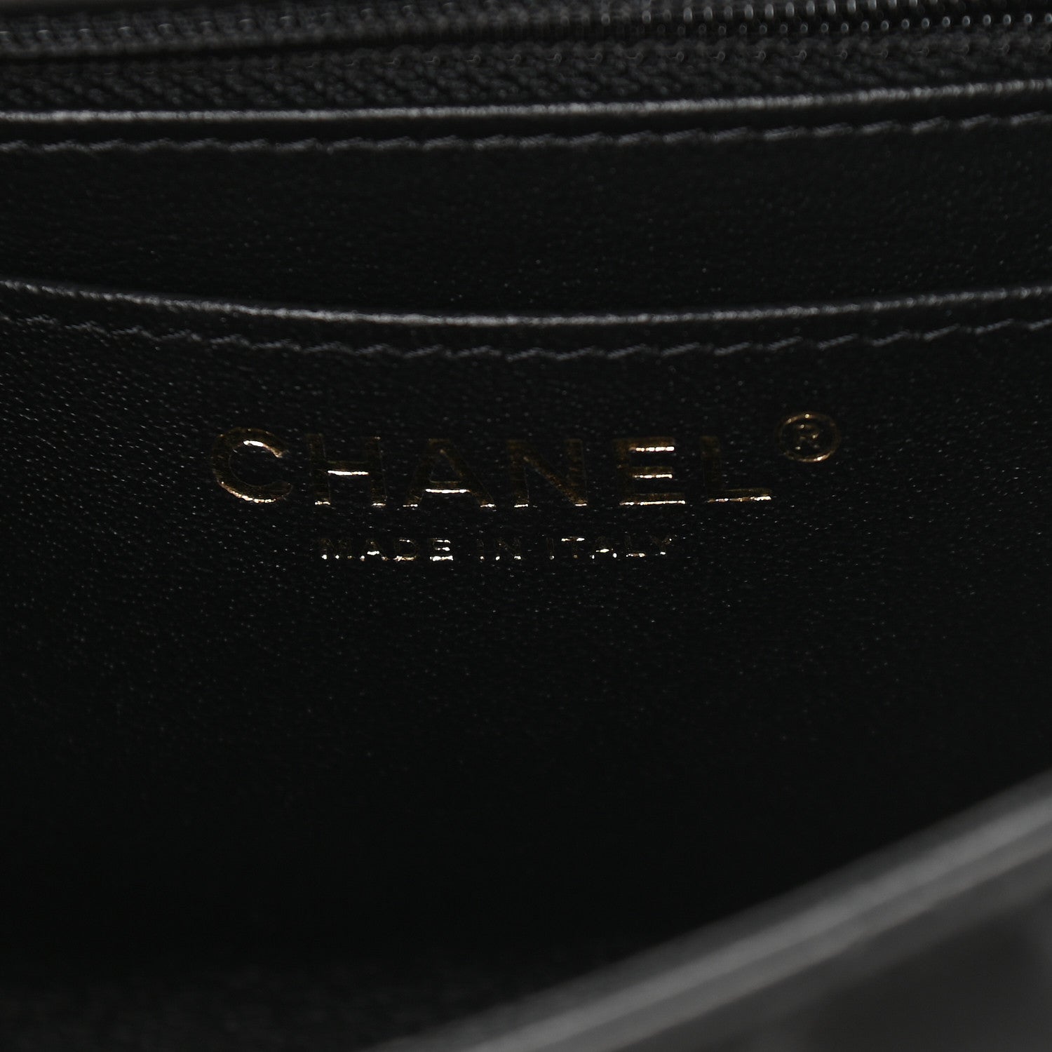 Chanel Lambskin Quilted Mini Square Flap Black 6 of 9