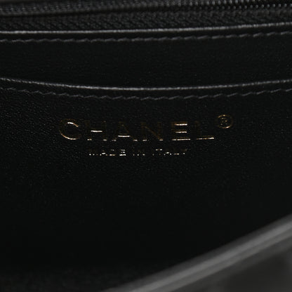 Chanel Lambskin Quilted Mini Square Flap Black 6 of 9