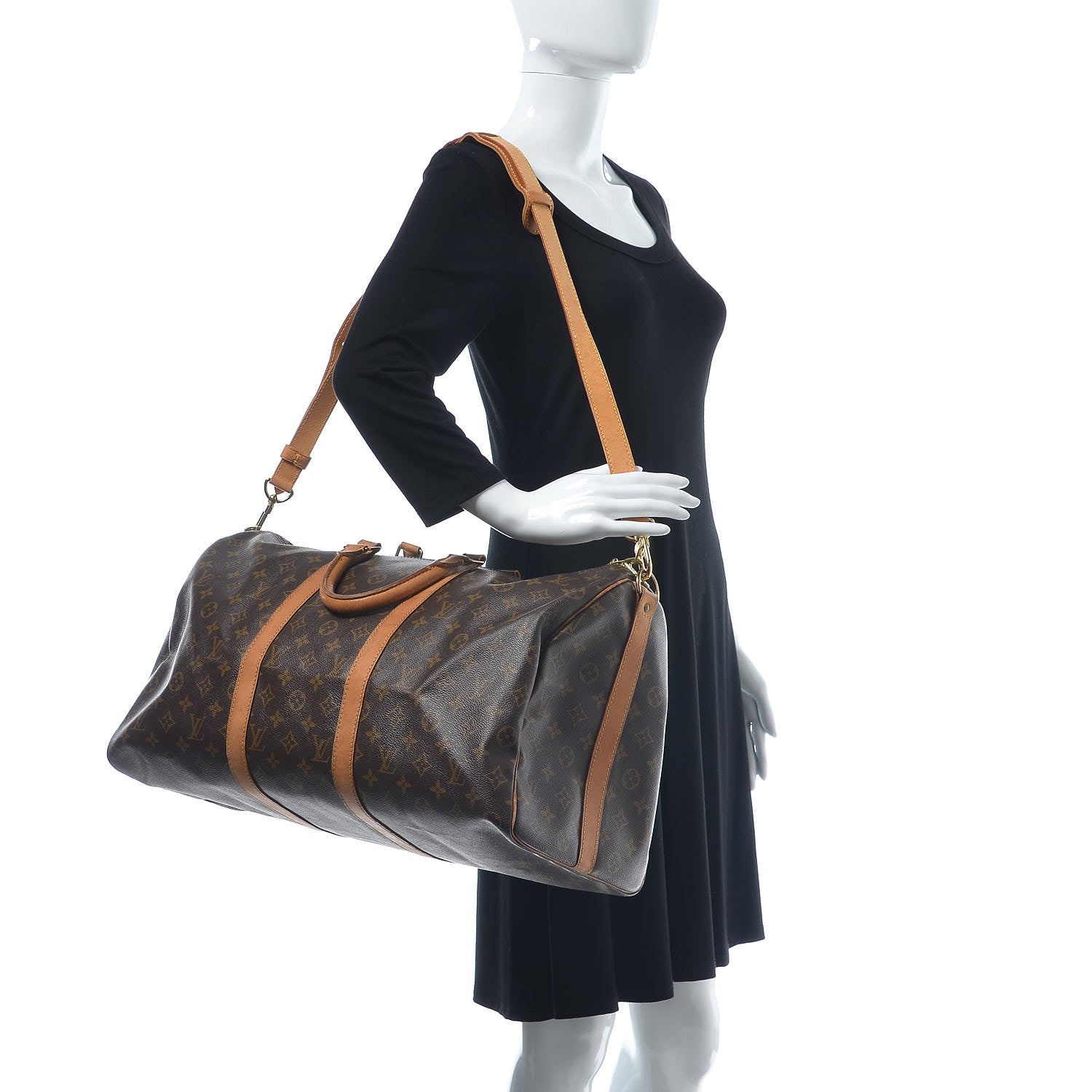 Louis Vuitton Monogram Keepall Bandouliere 50 3 of 28