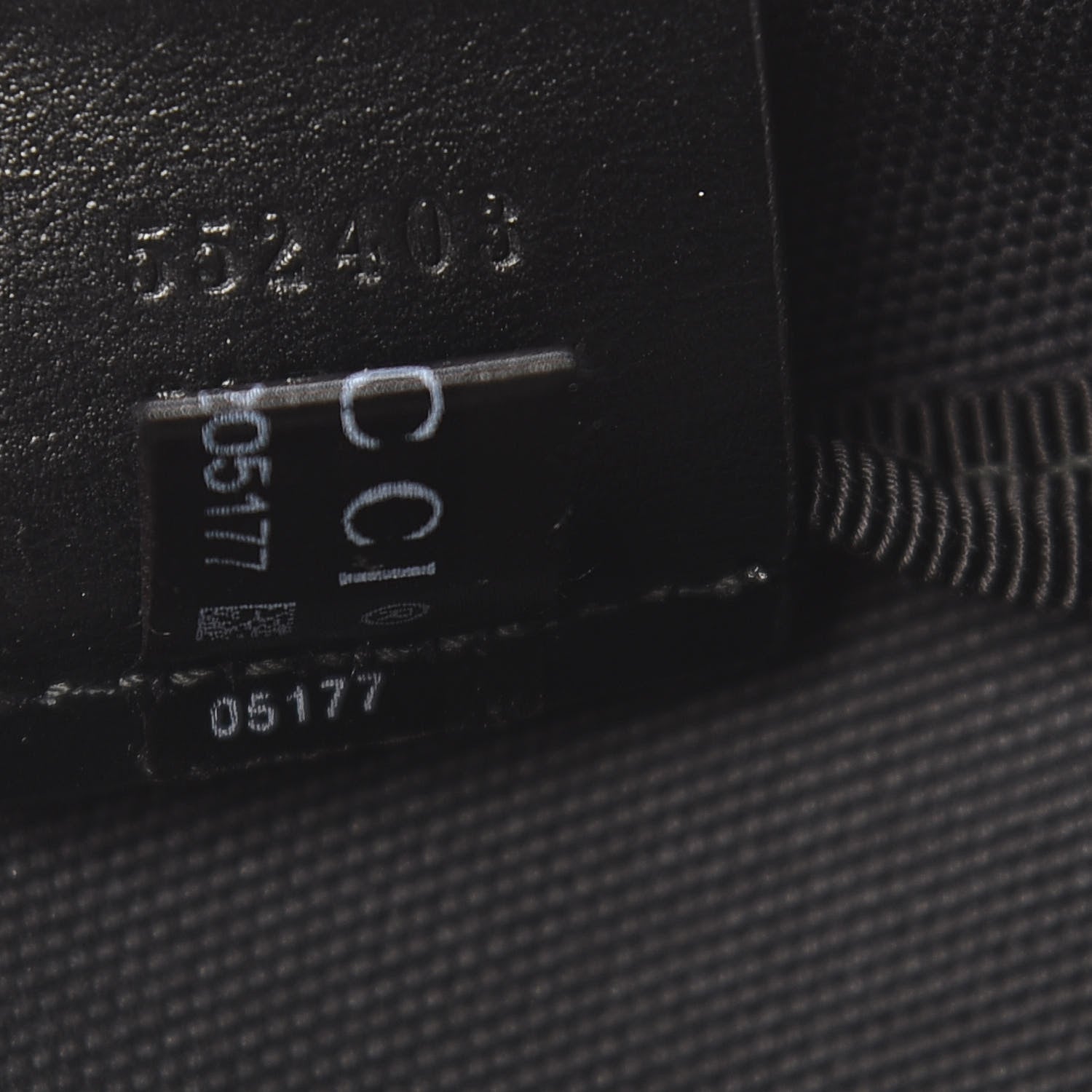 Gucci Canvas Chateau Marmont Drawstring Tote Black 7 of 11