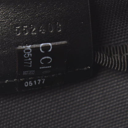 Gucci Canvas Chateau Marmont Drawstring Tote Black 7 of 11