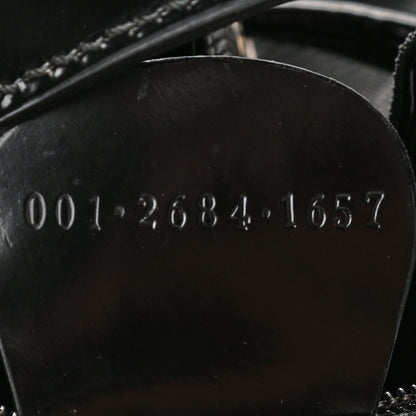 Gucci Nylon Bamboo Top Handle Bucket Bag Black 7 of 9