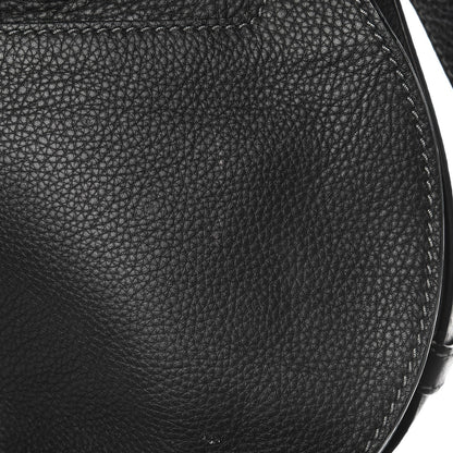 Chloe Calfskin Medium Marcie Round Crossbody Bag Black 7 of 10