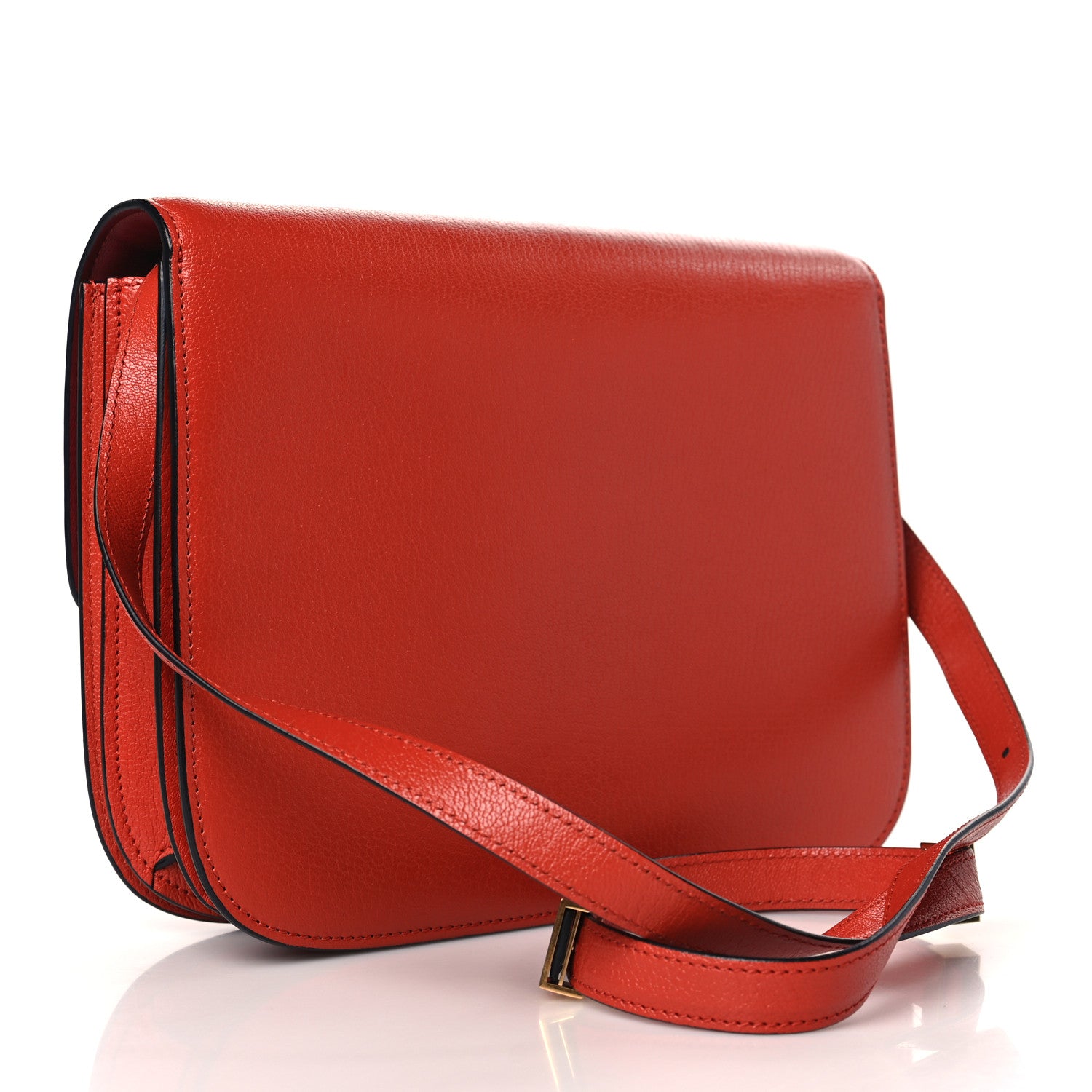 Celine Goatskin Medium Classic Box Flap Bag Cinnamon 2 of 9