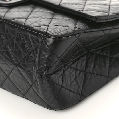 Chanel Aged Calfskin Quilted 2.55 Reissue 226 Flap Black 9 of 9
