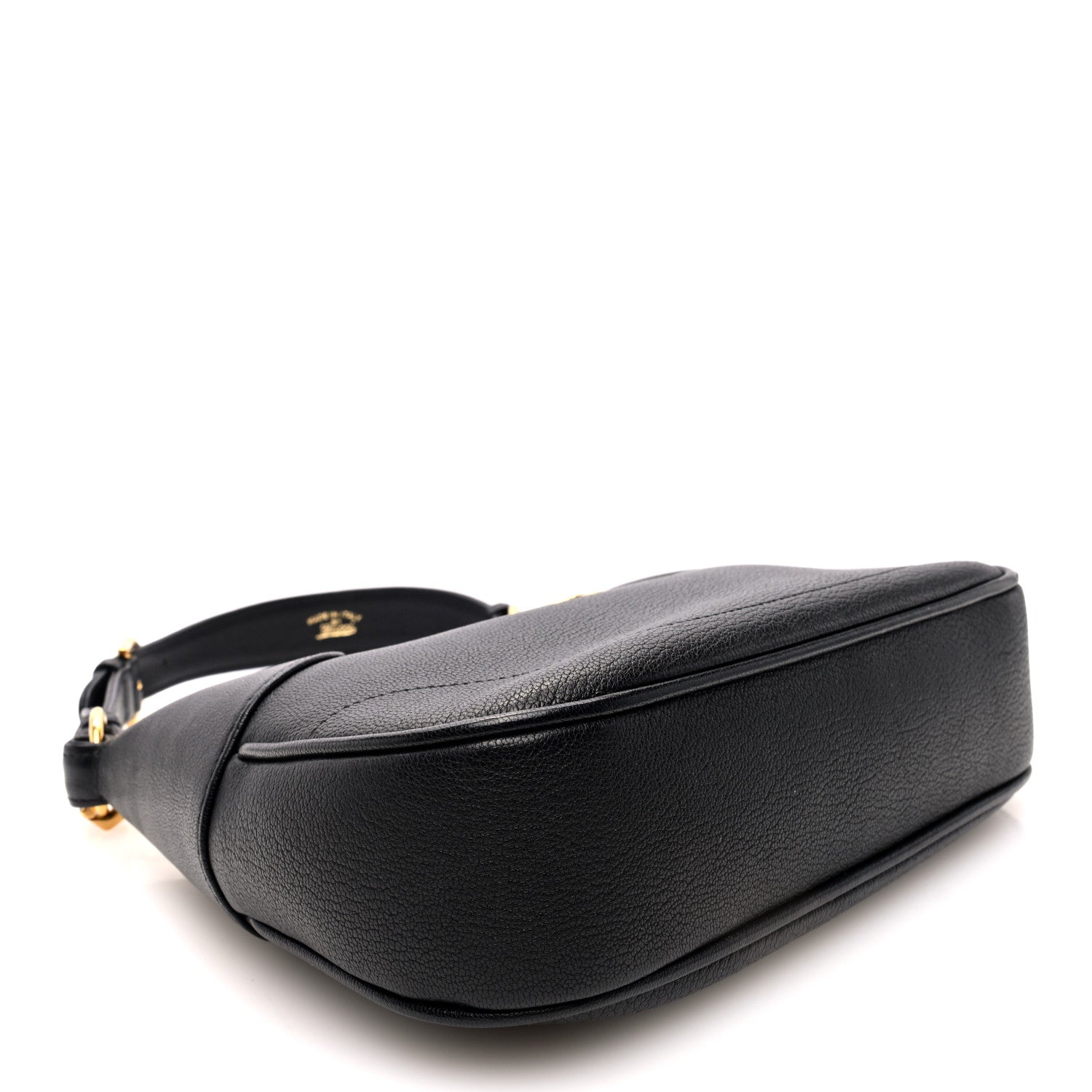 Gucci Goatskin Small Aphrodite Shoulder Bag Black 4 of 9
