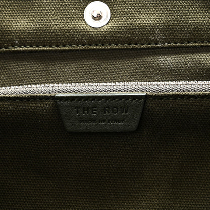 The Row Cotton Twill East West Idaho Tote Khaki Ans 6 of 9