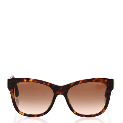 Chanel Acetate Runway Square Sunglasses 5380-A Dark Tortoise 2 of 8