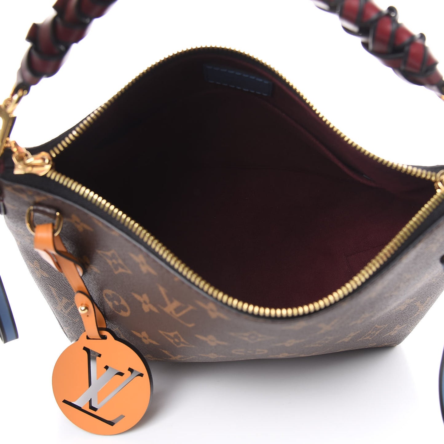 Monogram Beaubourg Hobo Mini Bordeaux Red Peach Safran Blue Jean Blue