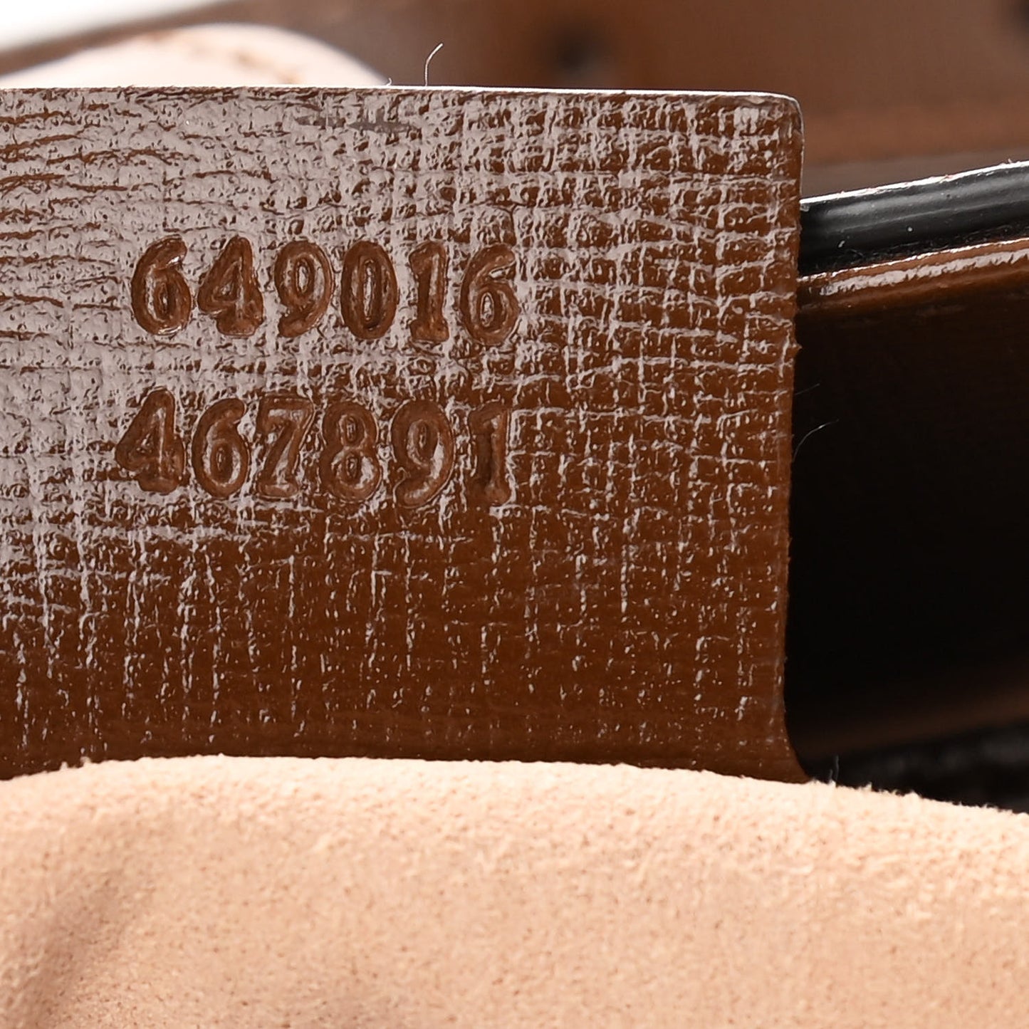 GG Supreme Monogram Azalea Calfskin Web Medium Jackie 1961 Tote Beige Ebony Brown Sugar