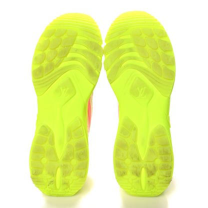 Louis Vuitton Monogram Calfskin Run 55 Sneakers 41 Yellow 6 of 10