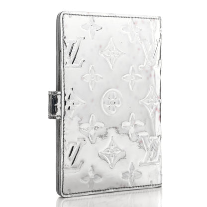 Louis Vuitton Monogram Miroir Small Ring Agenda Silver 3 of 13