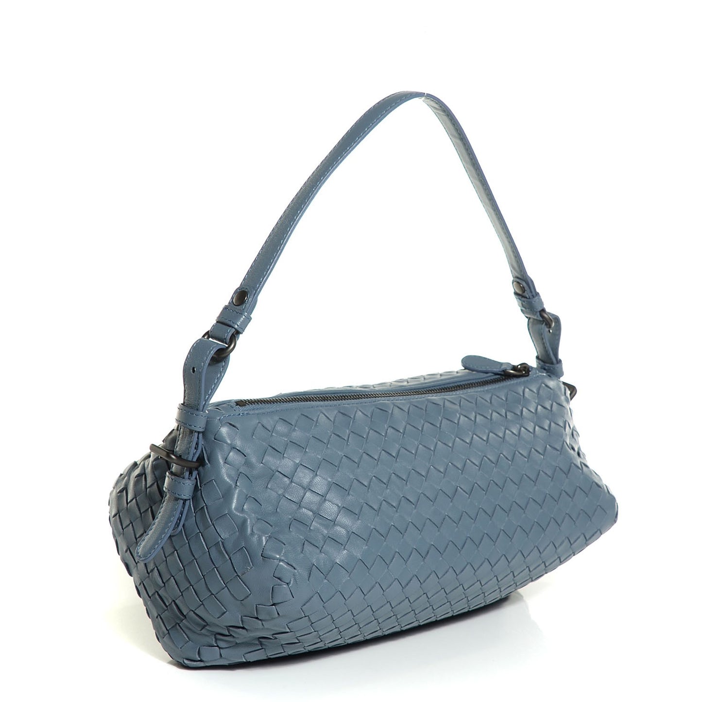 Nappa Intrecciato Seamless Hobo Krim