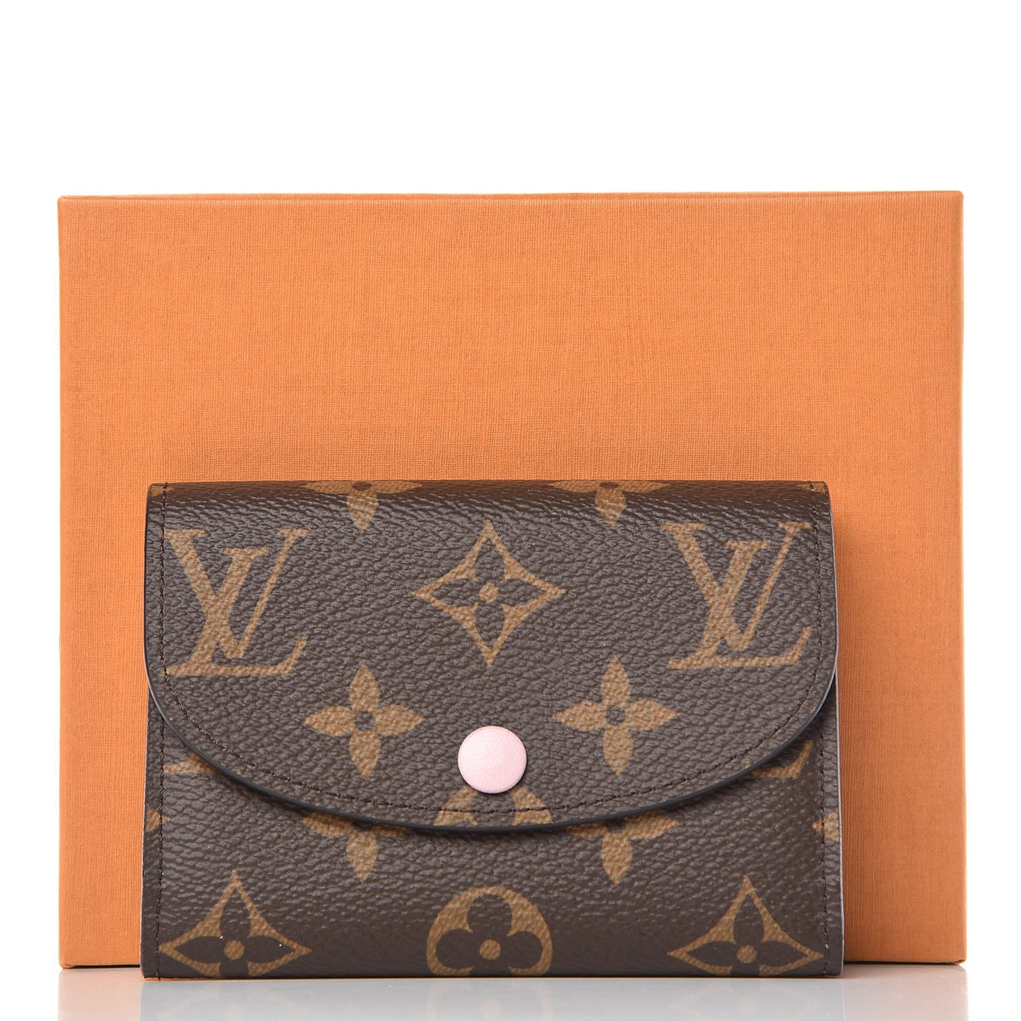 Monogram Rosalie Coin Purse Rose Ballerine