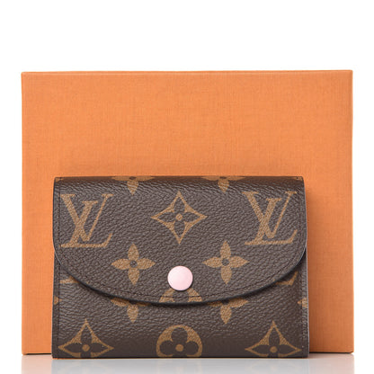 Louis Vuitton Monogram Rosalie Coin Purse Rose Ballerine 8 of 8