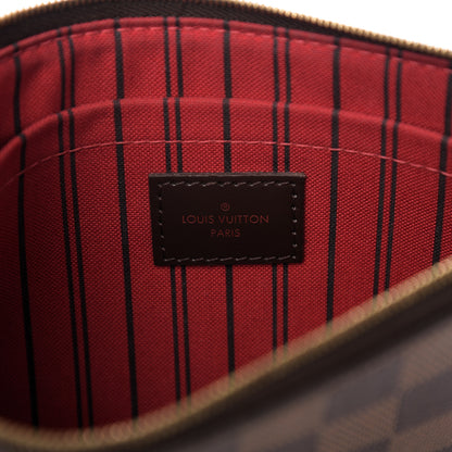 Louis Vuitton Damier Ebene Neverfull MM GM Pochette 5 of 7