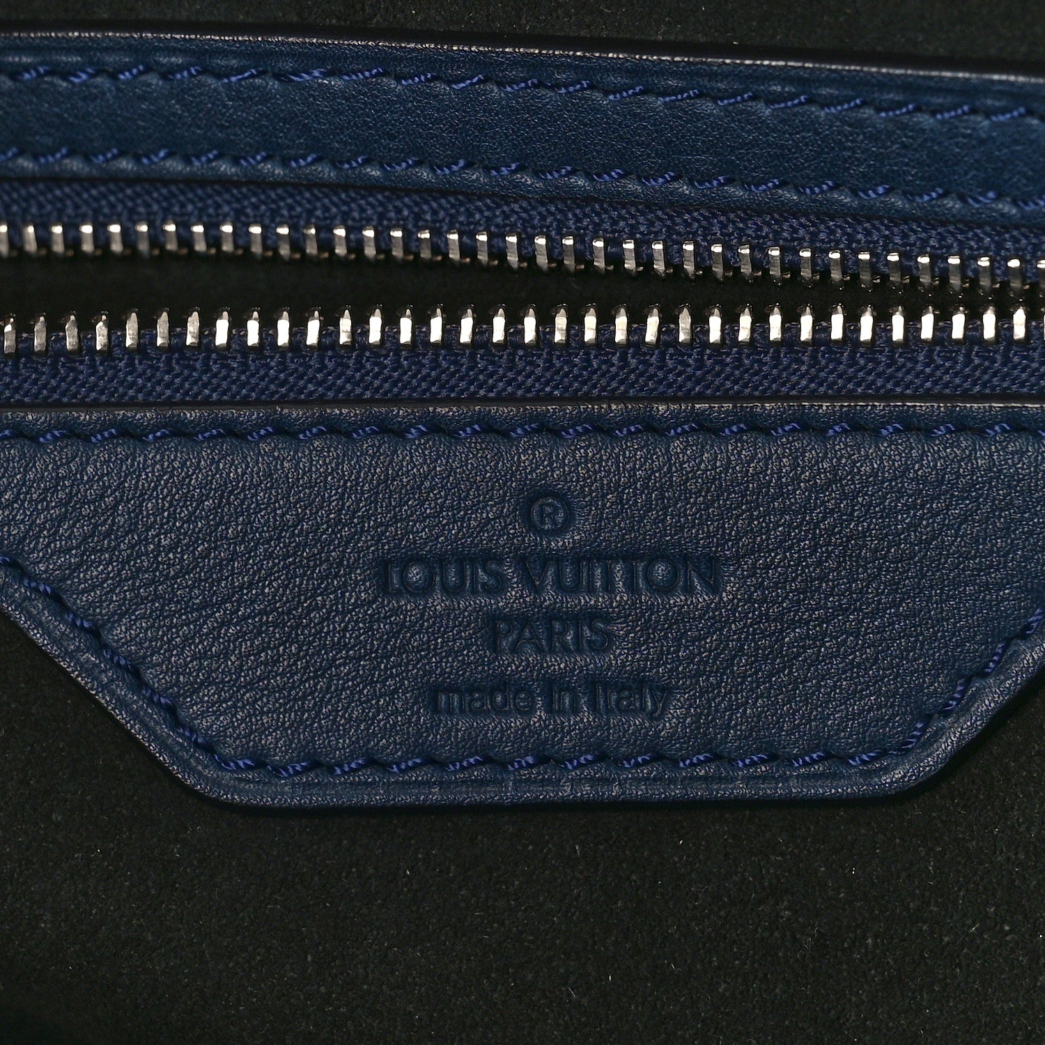 Louis Vuitton Monogram Lambskin Antheia IXIA MM Indigo 5 of 7