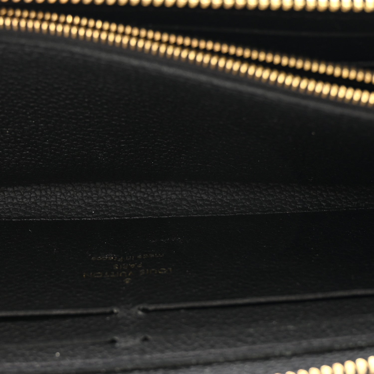 Louis Vuitton Empreinte Clemence Wallet Black 6 of 8