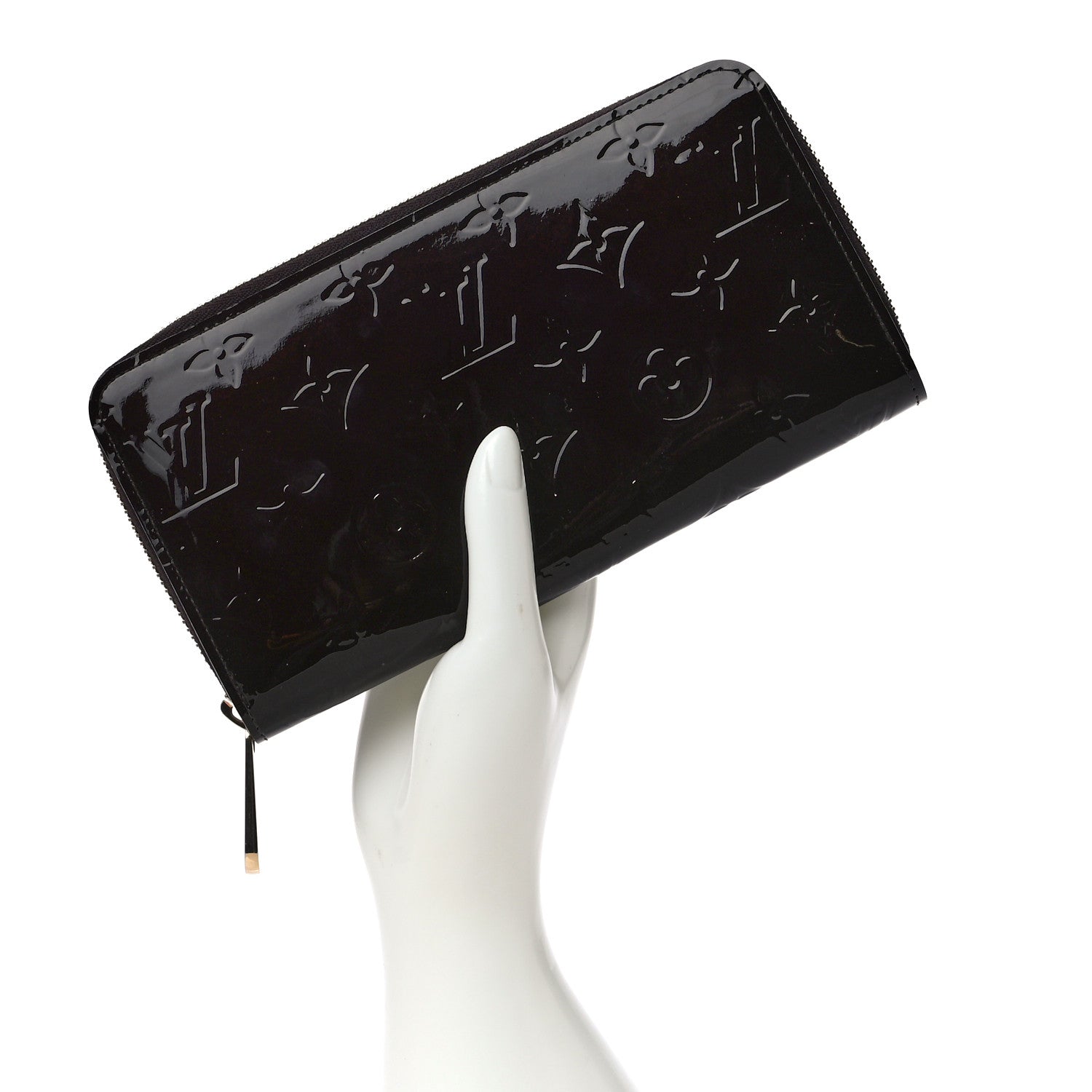 Louis Vuitton Vernis Zippy Wallet Amarante 2 of 9