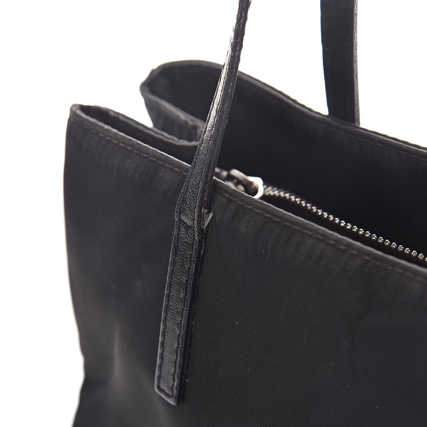 Nylon Small Tote Black