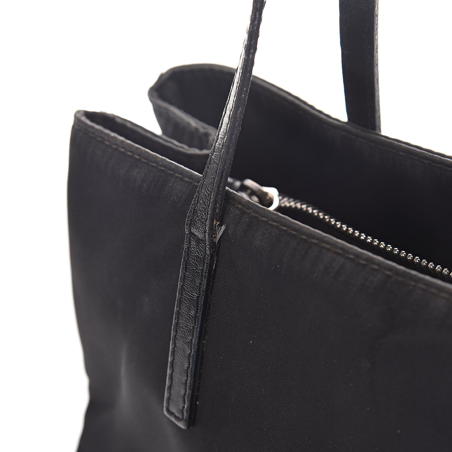 Fendi Nylon Small Tote Black 9 of 15