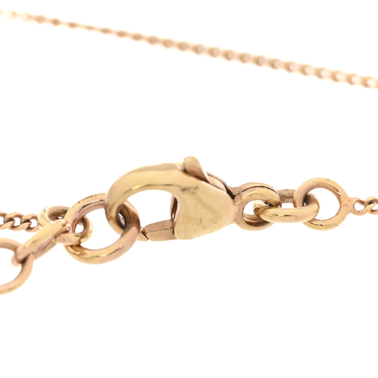 Saint Laurent Metal Monogram Cassandre Charm Bracelet Gold 1796341