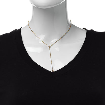 Cartier 18K Yellow Gold LOVE Drop Necklace 2 of 6
