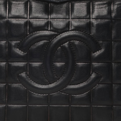 Chanel Lambskin Quilted Small Chocolate Bar Shoulder Bag Black 8 of 20