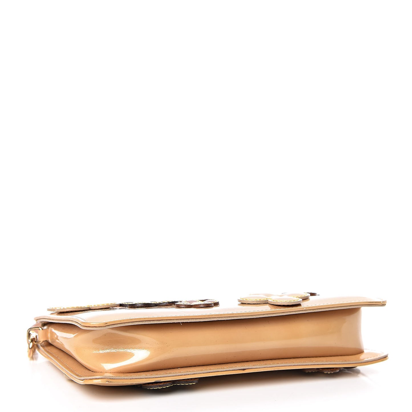 Vernis Lexington Fleurs Pochette Beige