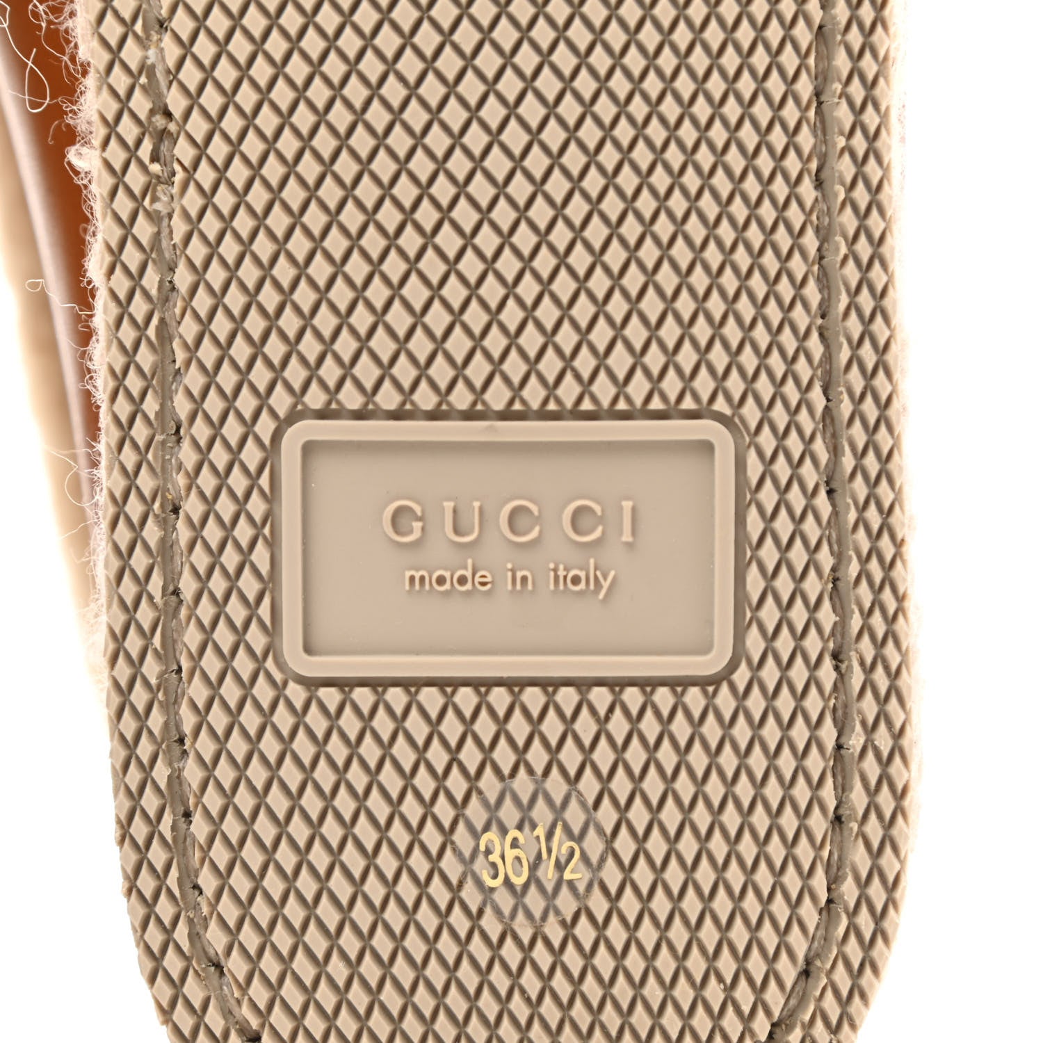 Gucci Calfskin Wool Womens Fria Horsebit Ankle Boots 36.5 New Caramel Butterscotch 6 of 10