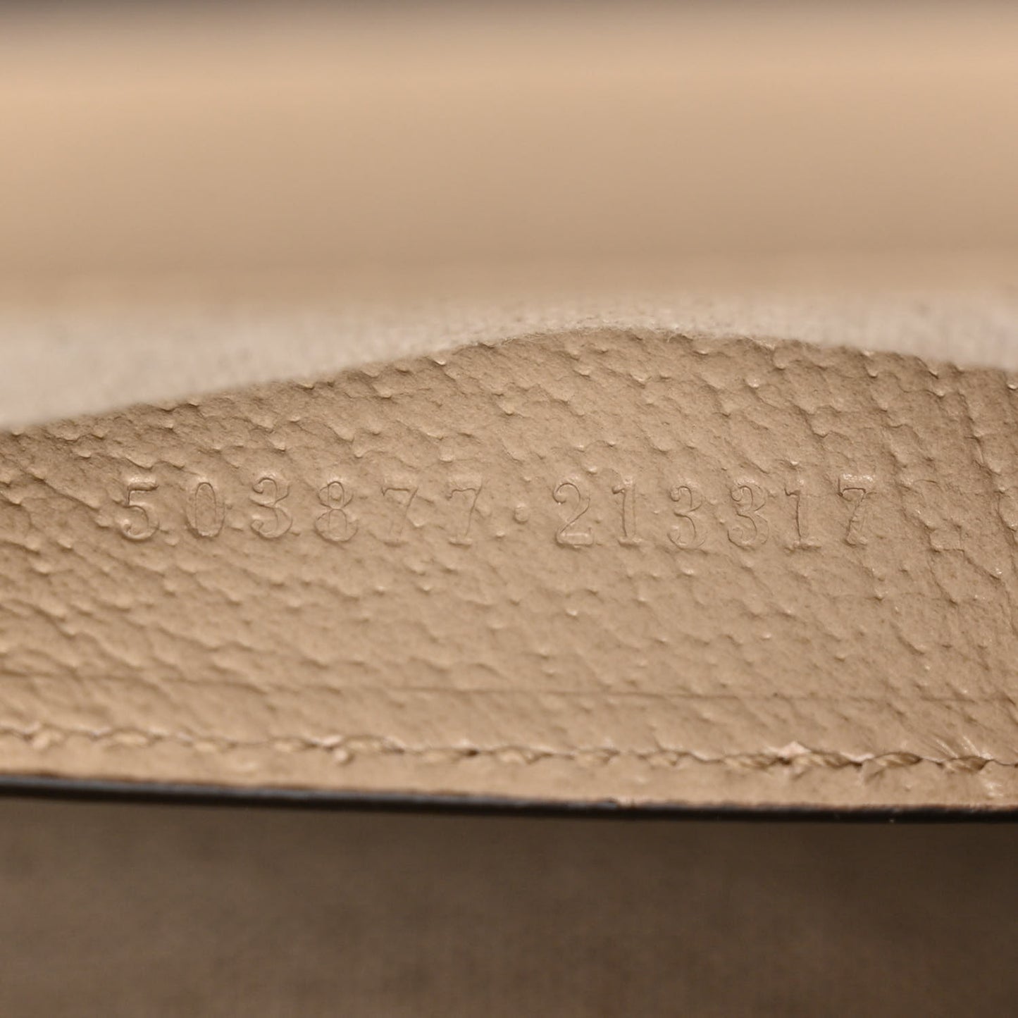 GG Supreme Monogram Textured Dollar Calfskin Web Small Ophidia Chain Shoulder Bag Beige Mystic White Oatmeal