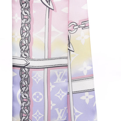Louis Vuitton Silk Monogram Escale Confidential Bandeau Pink 3 of 3