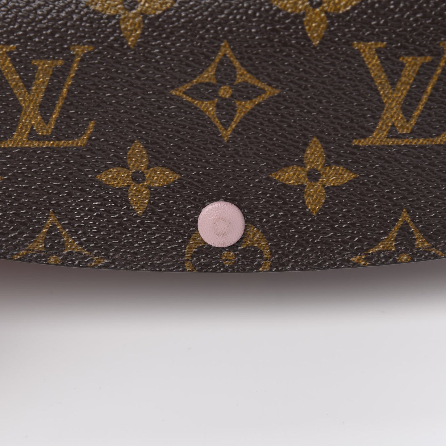 Monogram Emilie Wallet Rose Ballerine
