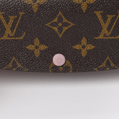 Louis Vuitton Monogram Emilie Wallet Rose Ballerine 9 of 10