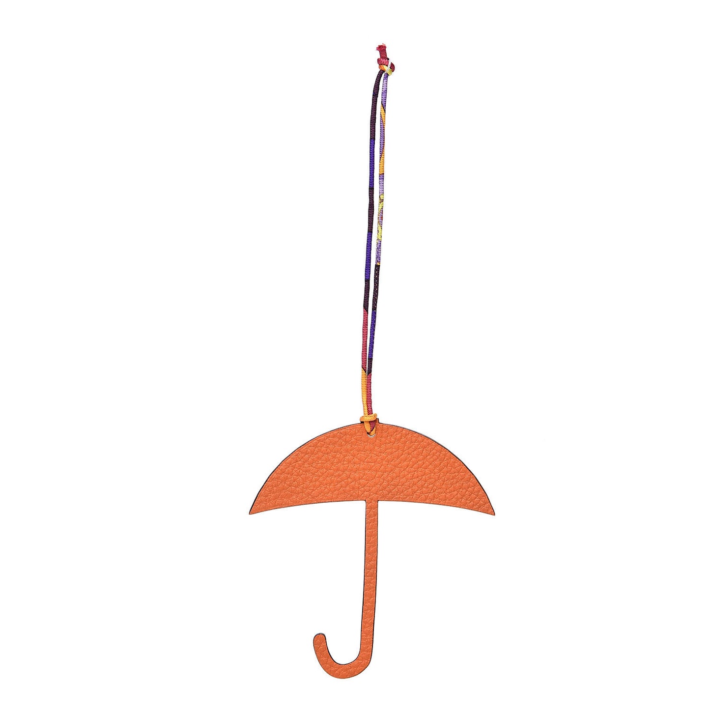 Togo Epsom Petit H Empire State Building Bag Umbrella Orange Gold
